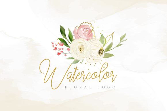 Download Watercolor Floral Logo Template - Floral Collection