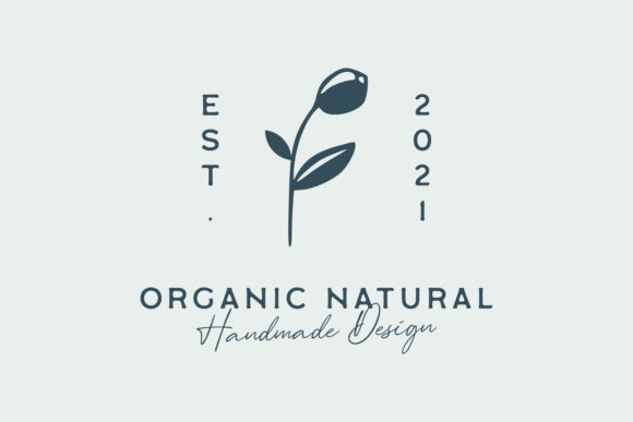 Download Elegant Hand Drawn Floral Logo Premium - Floral Collection