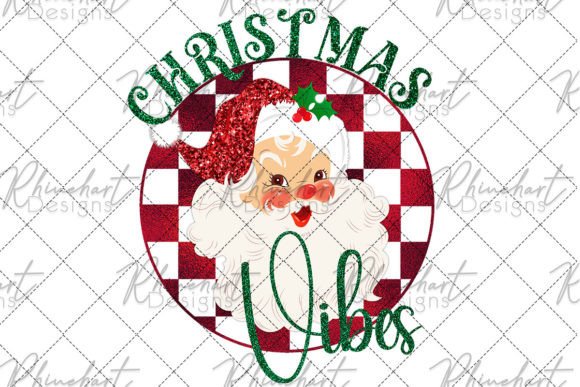 Download Retro Red Green Checkered Christmas Vibe - Green Collection