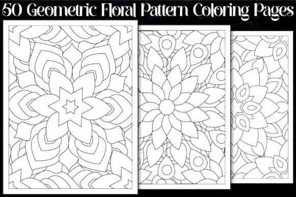 Download Geometric Floral Pattern - Floral Collection