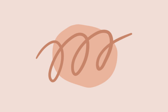 Download Modern Abstract Scribble Shape Doodle - Modern Collection
